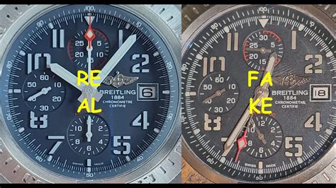 breitling avenger titan e13360 fake|Fake Breitling vs Real: How to Spot a Fake Breitling Watch.